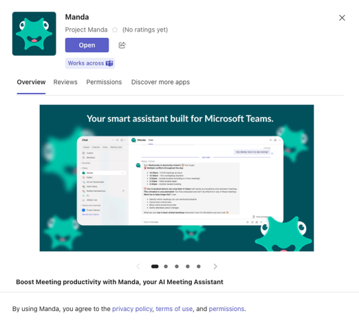 Manda for Teams